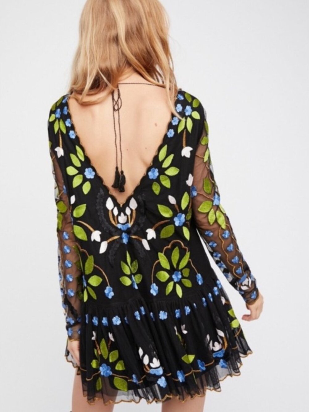 Free People Hearts Are Wild Mini Dress - Picture 2 of 8